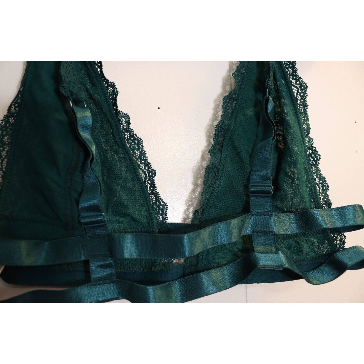 Intimately Free People Green Bra Lace Medium