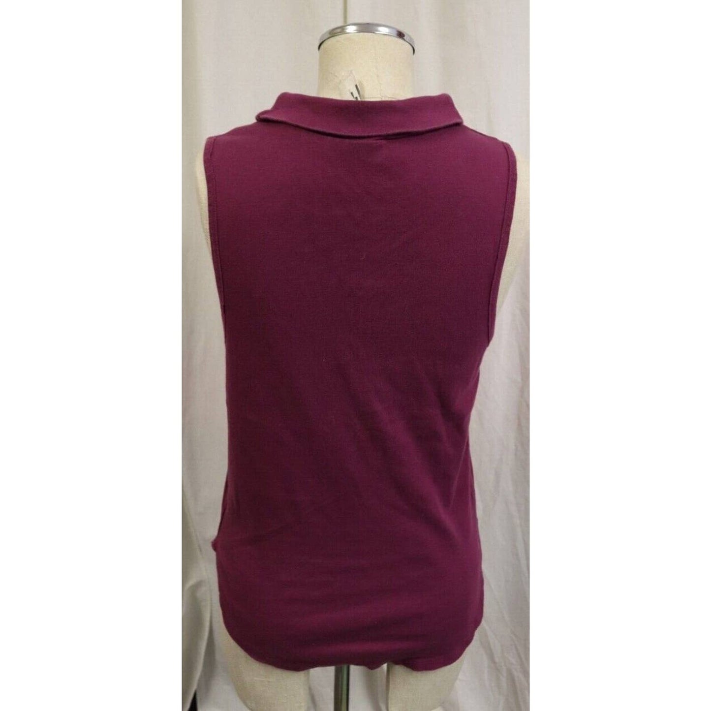Free People Purple Mock Neck Tank Top