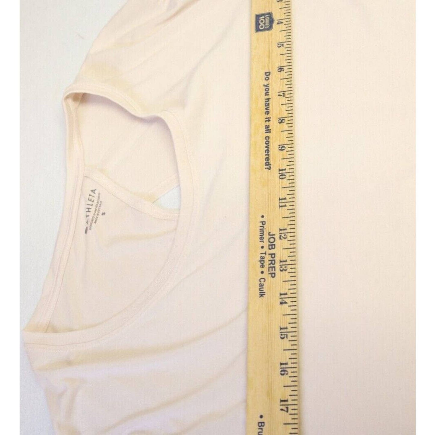 Athleta Pink Long Sleeve Activewear Small Open Knot Back