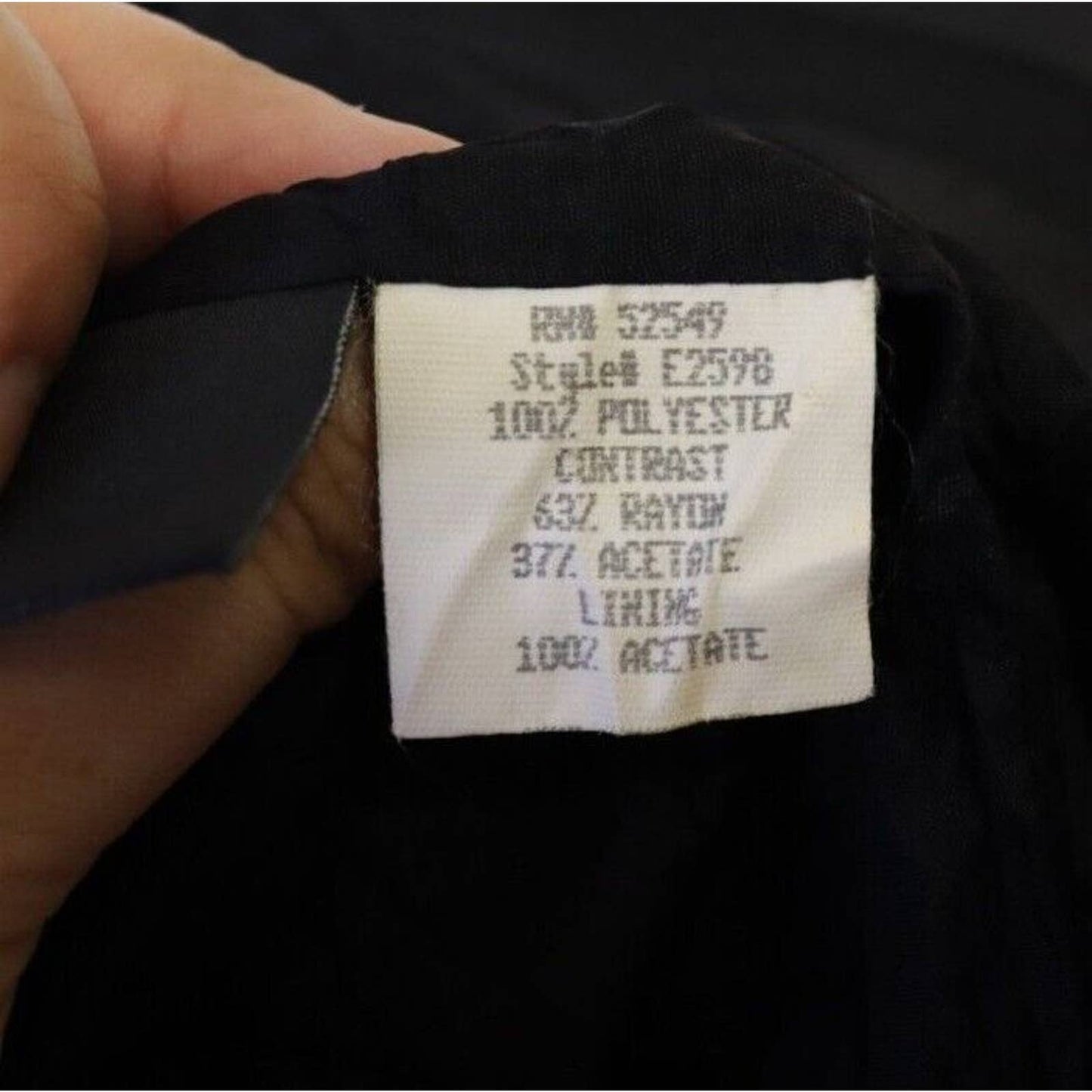 Laundry By Shelli Segal Black Evening Dress Sleeveless V Neck 56" Size 14 (27)