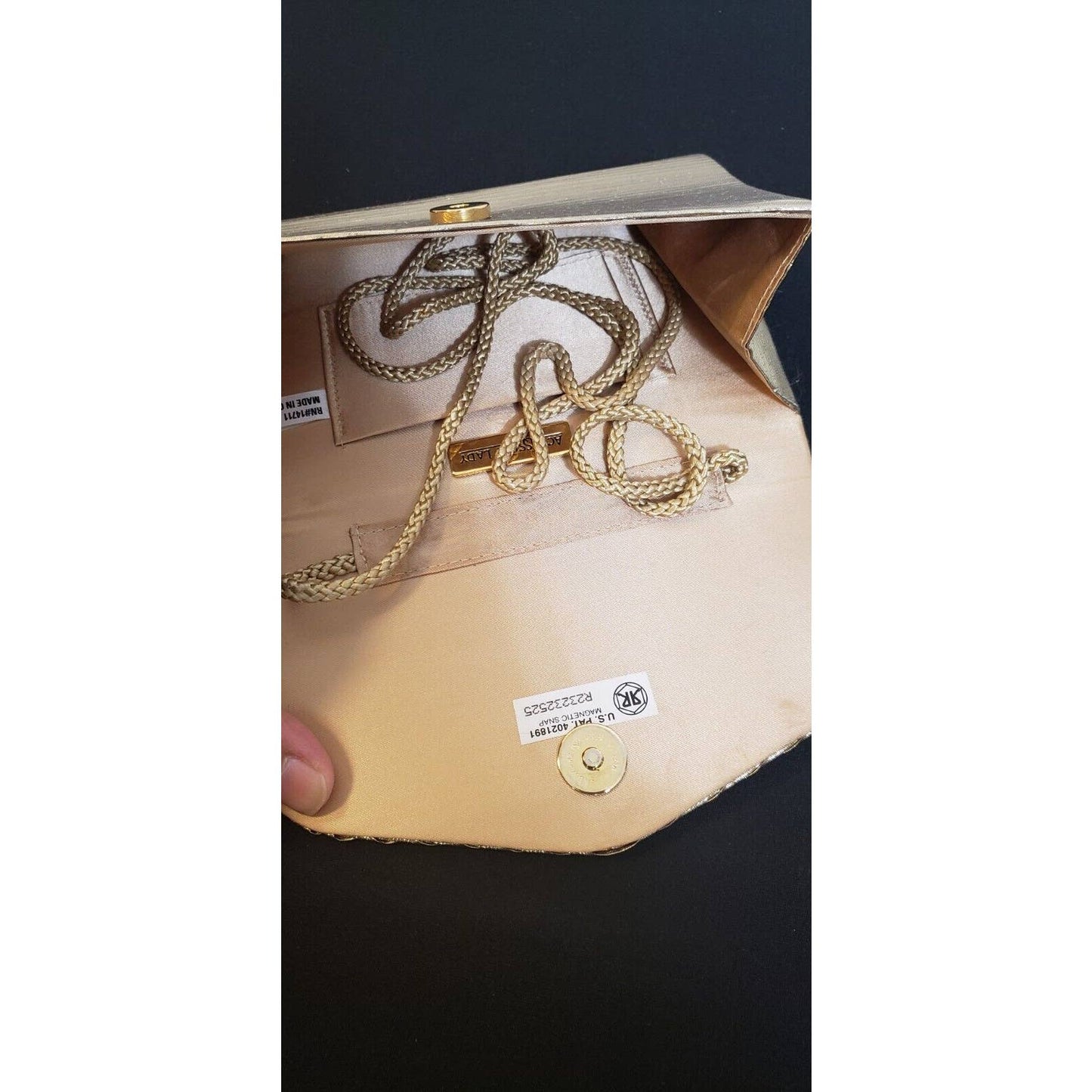 Accessory Lady Gold Crossbody/Clutch (40)