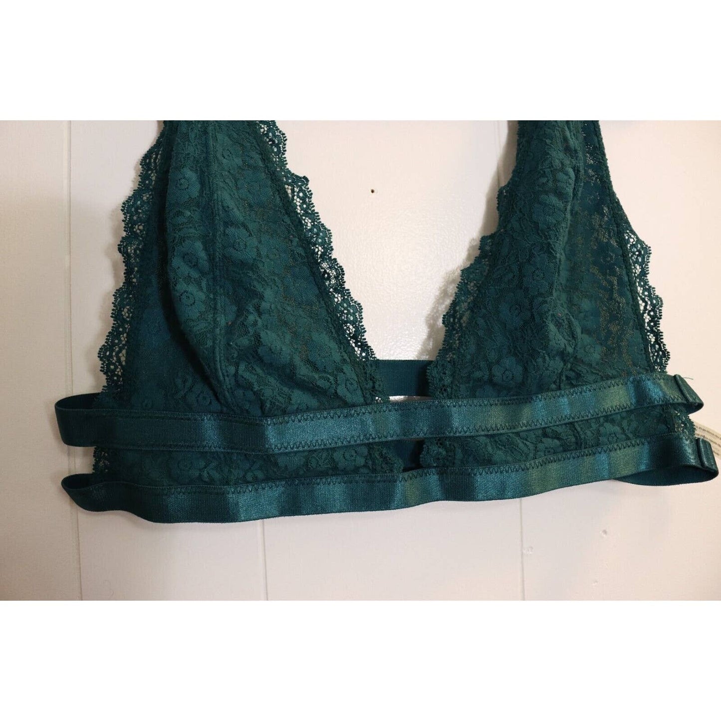 Intimately Free People Green Bra Lace Medium