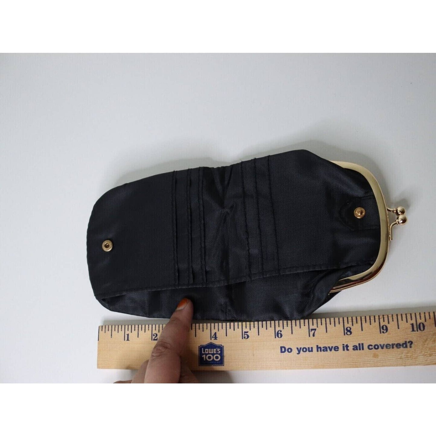 Sheep Leather And Polyester Coin Purse with Card Pocket