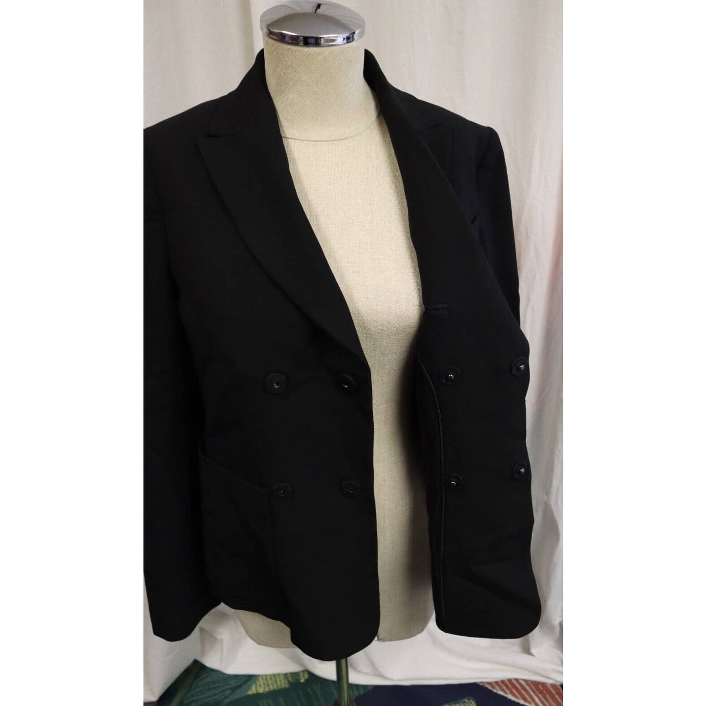 New with tag Reed Krakoff Black Blazer Size 4 Original $1190 (7)