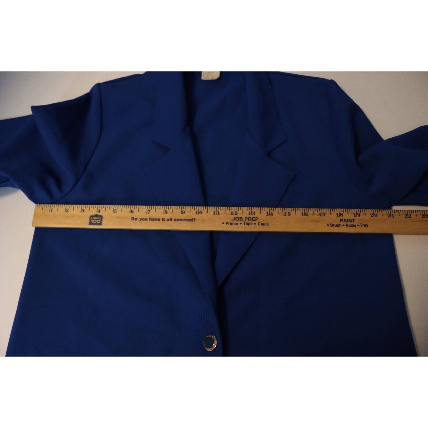 Blair Vintage Blue Blazer Size 12 Lightweight Made in USA