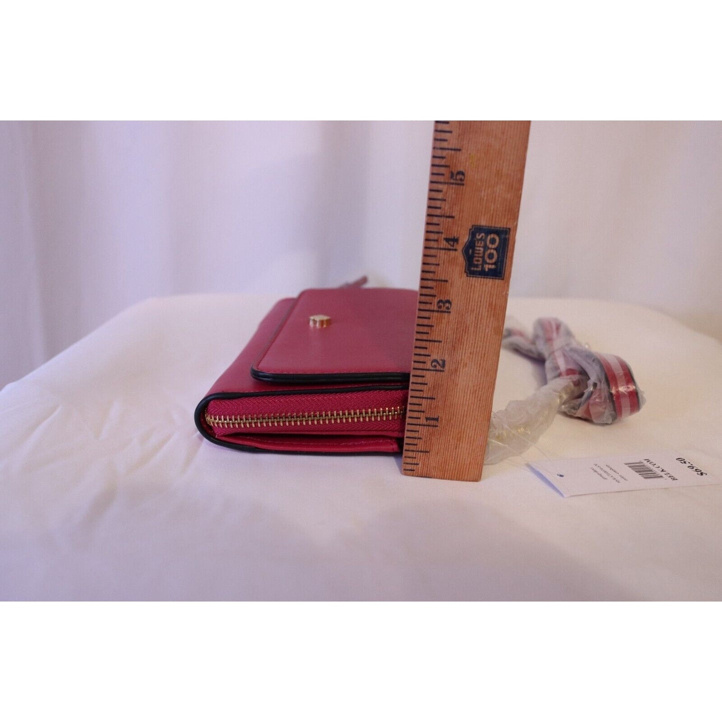 NWT Crown & Ivy Pink Crossbody Purse Convertable Wallet Detactable Strap