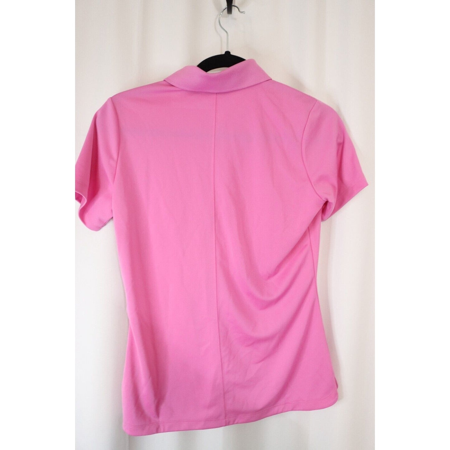 Nike Gold Pink Dri Fit Size Small Polo Short Sleeve