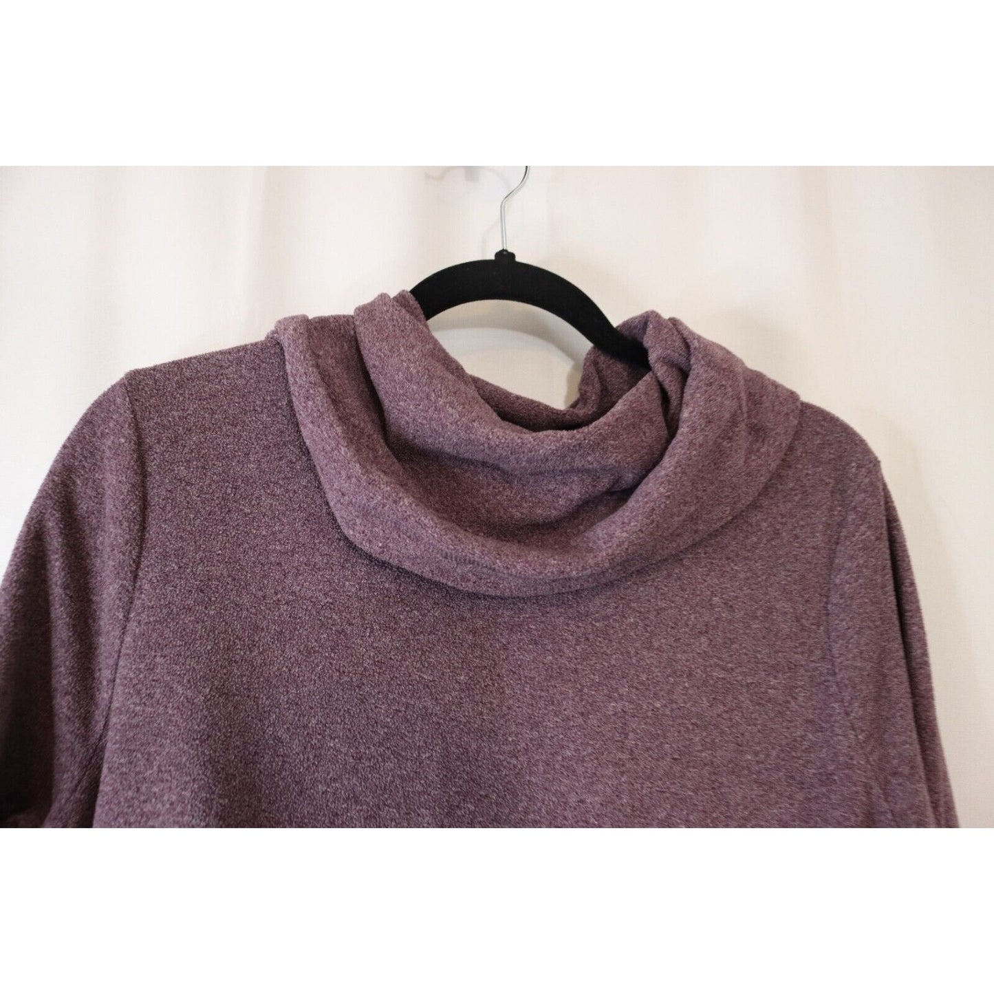 L.L. Bean Purple Sweater Long Sleeve Size Medium Regular No Drawstring