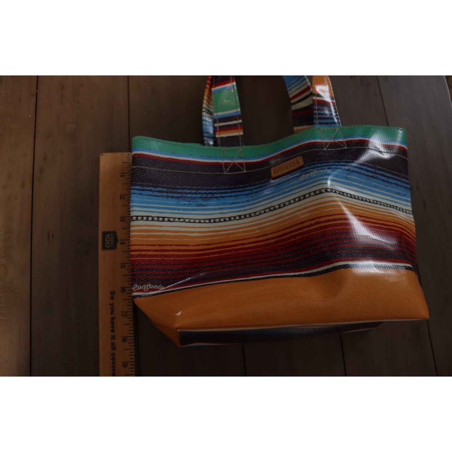 Consuela Small Stripe Tote Bag Double Handle