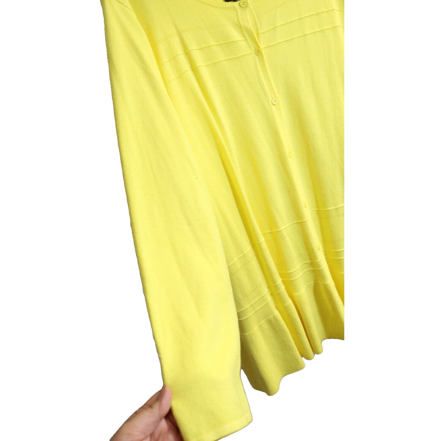 Jason Wu Yellow Cardigan and Tank Set Size 5X