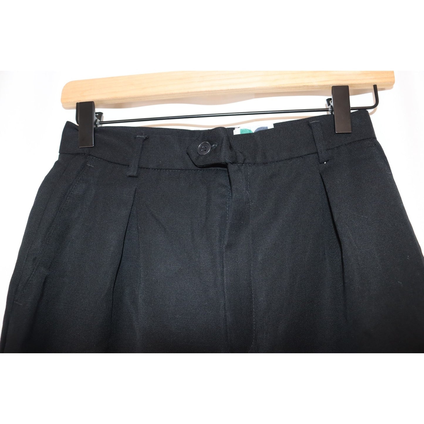 Diane Von Furstenberg Black Size 6 Vintage Dress Pant Wool