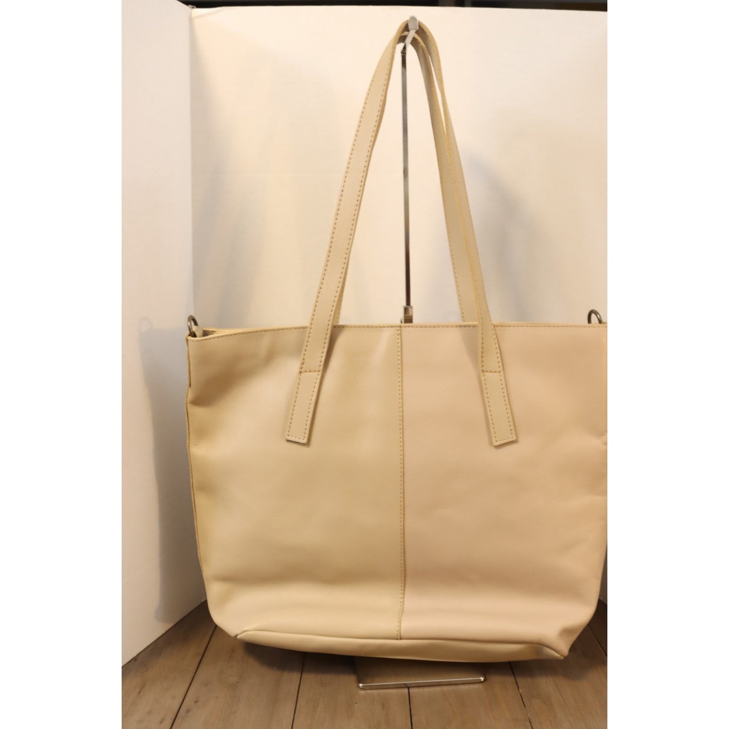 Able Alem Utility Bag Fog Tote Zip Crossbody Large Double Handle