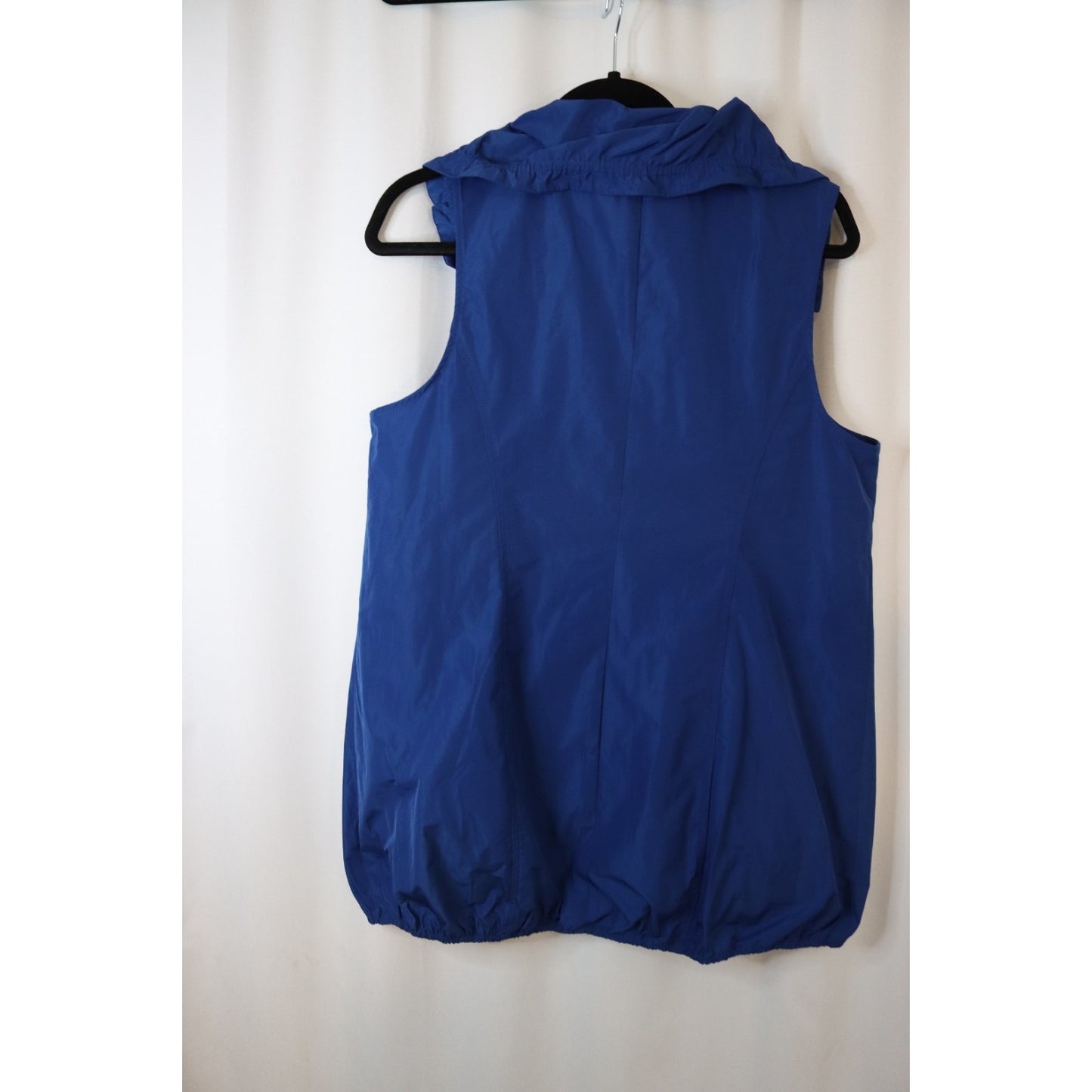 Liv By Habitat Clothes XS Blue Zip Up Vest Sleeveless Polyester