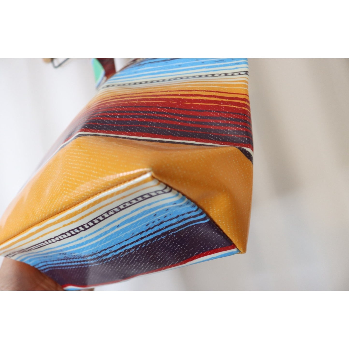 Consuela Small Stripe Tote Bag Double Handle