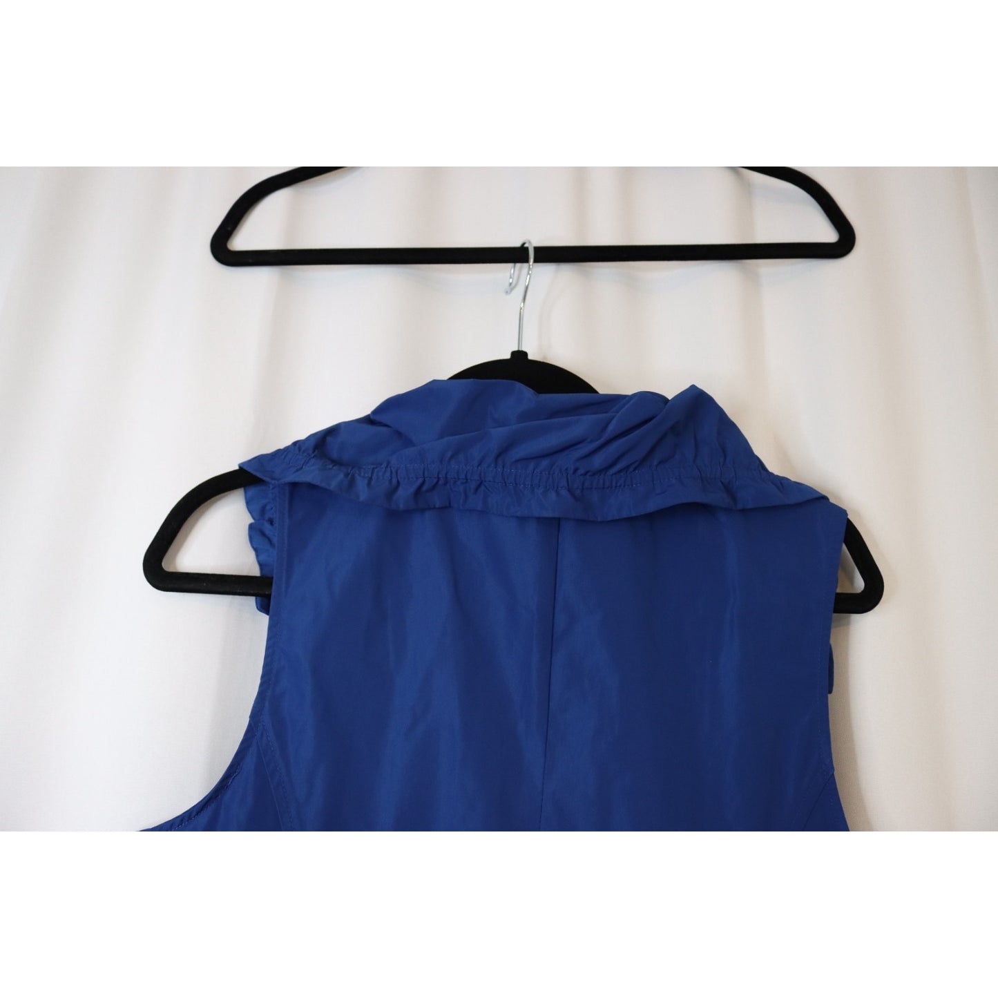 Liv By Habitat Clothes XS Blue Zip Up Vest Sleeveless Polyester