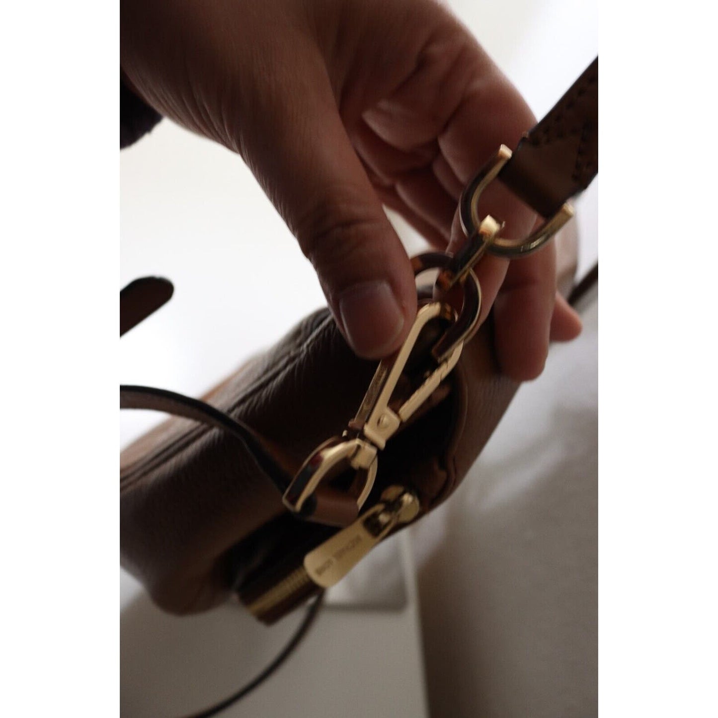 Michael Kors Brown Leather Handbag Shoulder/Crossbody