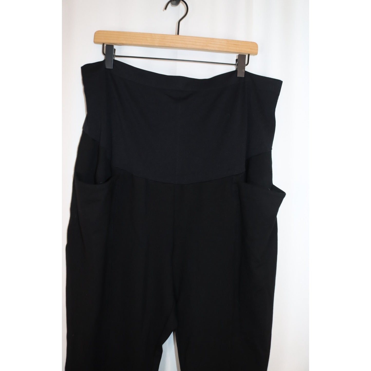Old Navy Maternity XXL Black Pant Pockets