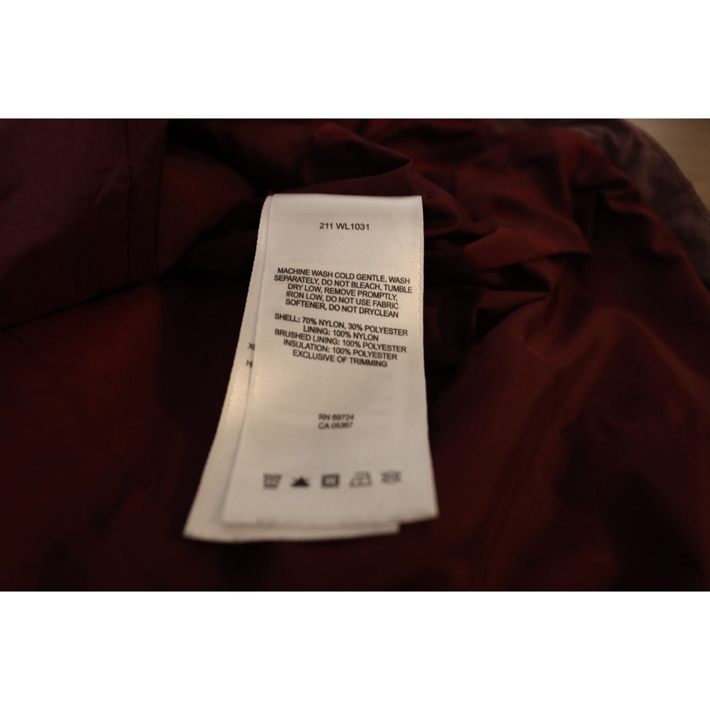 Columbia Vest Maroon Pockets Size Medium