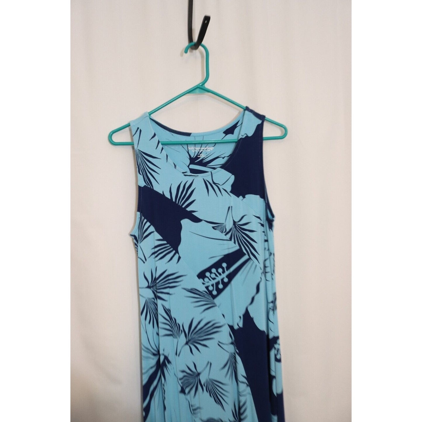 Soft Surrounding Blue and Navy Dress Size Small Sleeveless