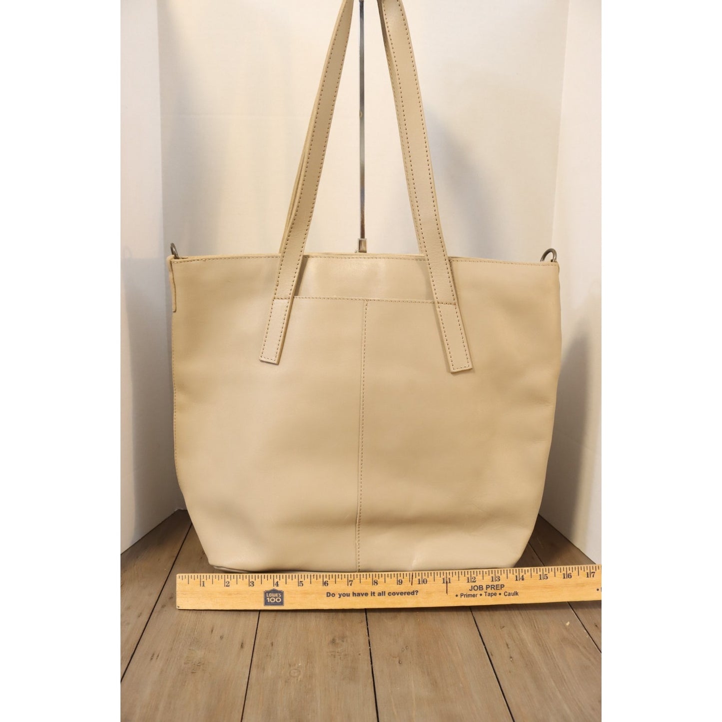 Able Alem Utility Bag Fog Tote Zip Crossbody Large Double Handle