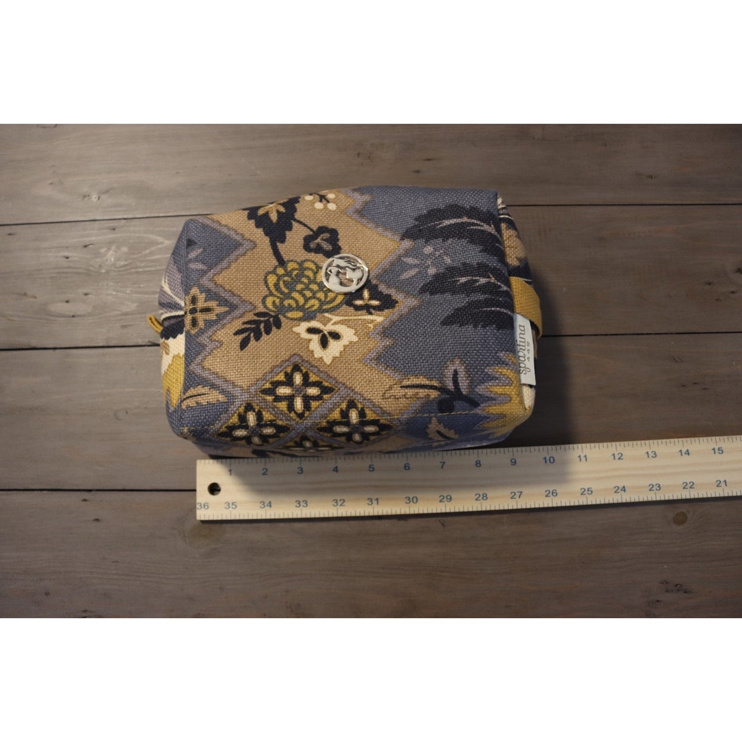 Spartina 449 Makeup Bag Travel Canvas Floral