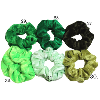 Green Tone Velvet Poof Poofs Collection