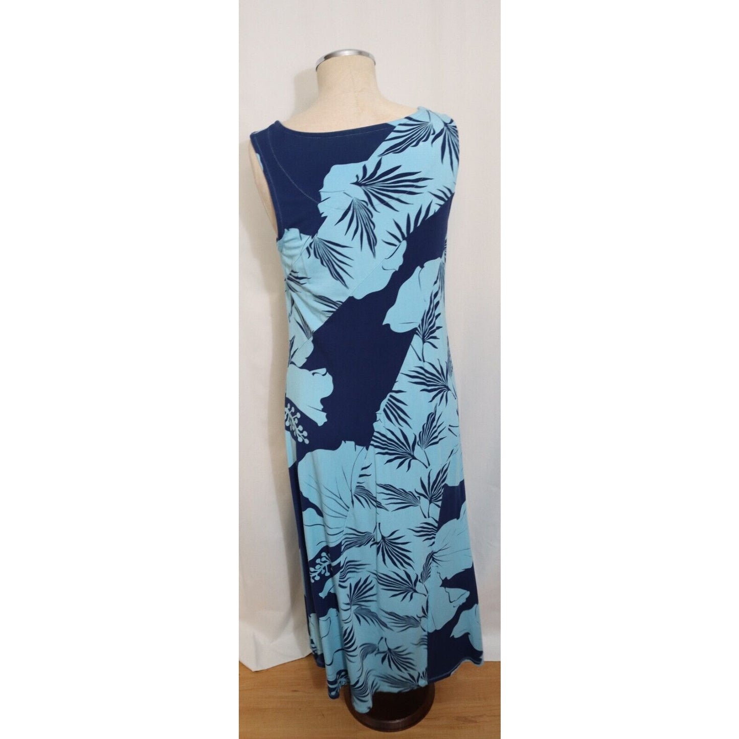 Soft Surrounding Blue and Navy Dress Size Small Sleeveless