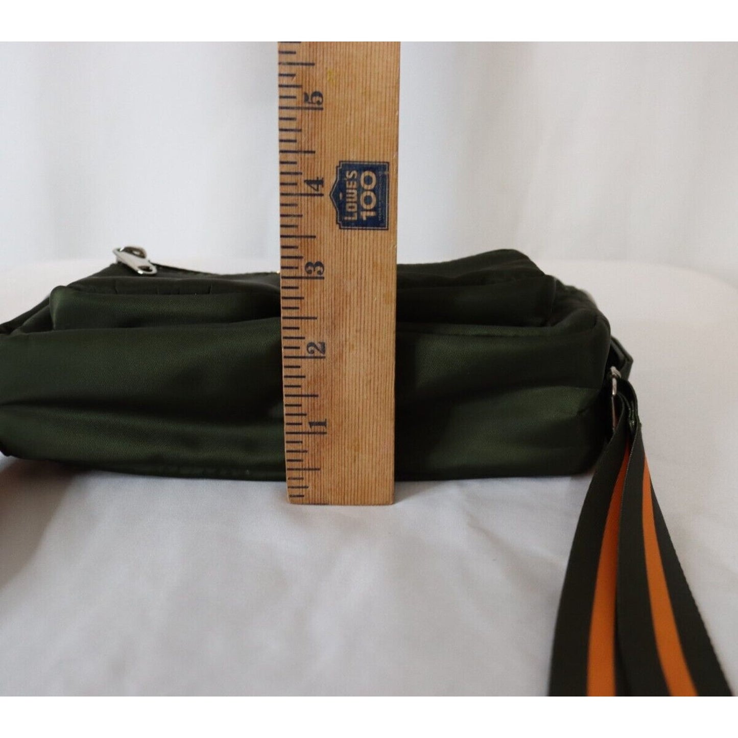 Wild Fable Crossbody Bag with Pockets Army Green Silver Hardware