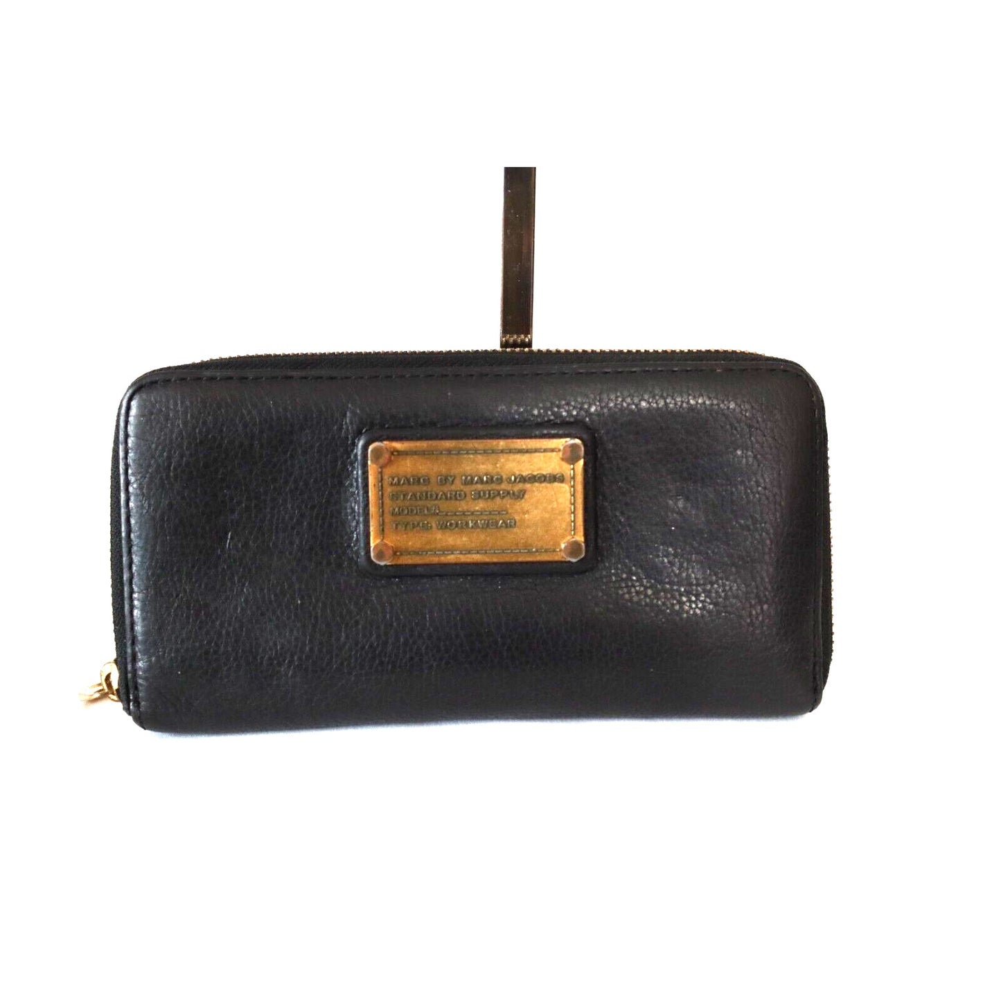 Marc by Marc Jacobs Standard Supply Leather Zip Around Wallet FLAW