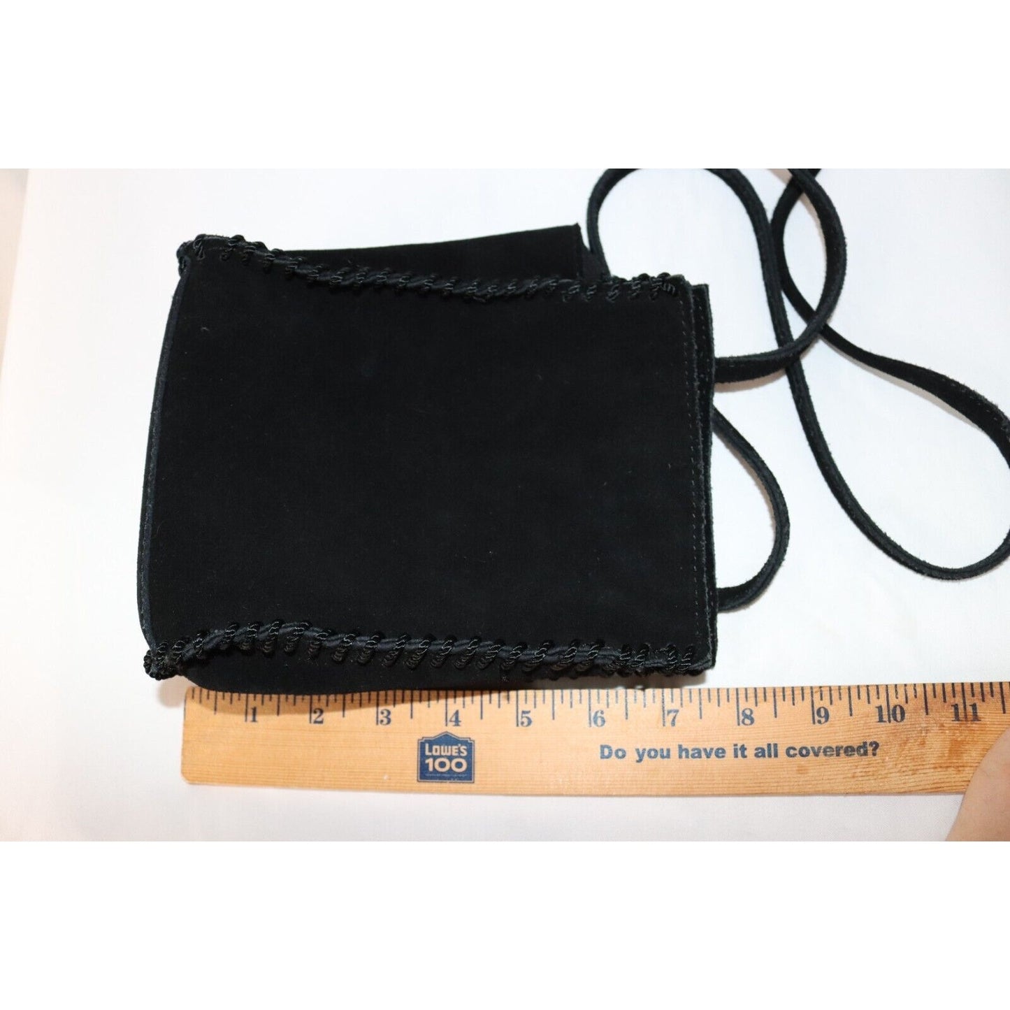 Urban Outfitter Raw Cow Suede Crossbody Bag