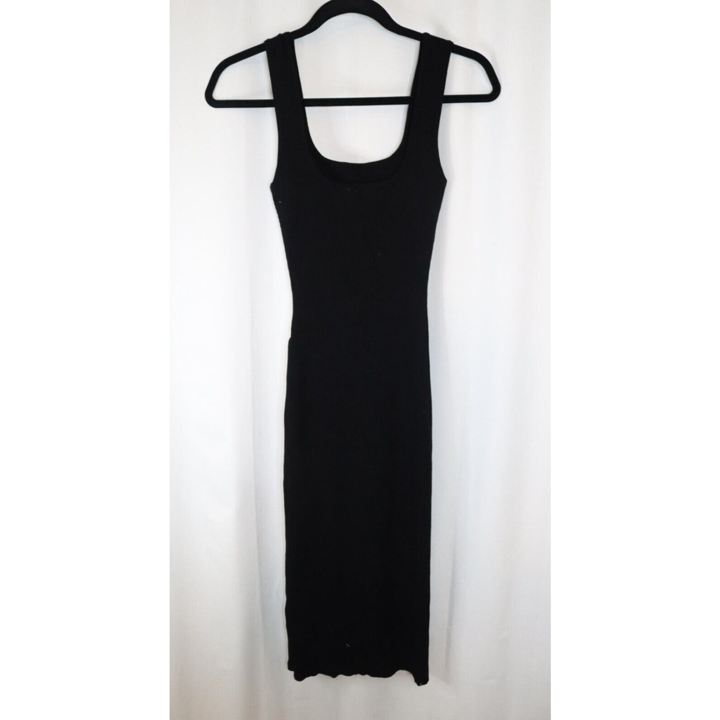 Winsor Dress Ribbed Dress Black Junior/Women Size Large