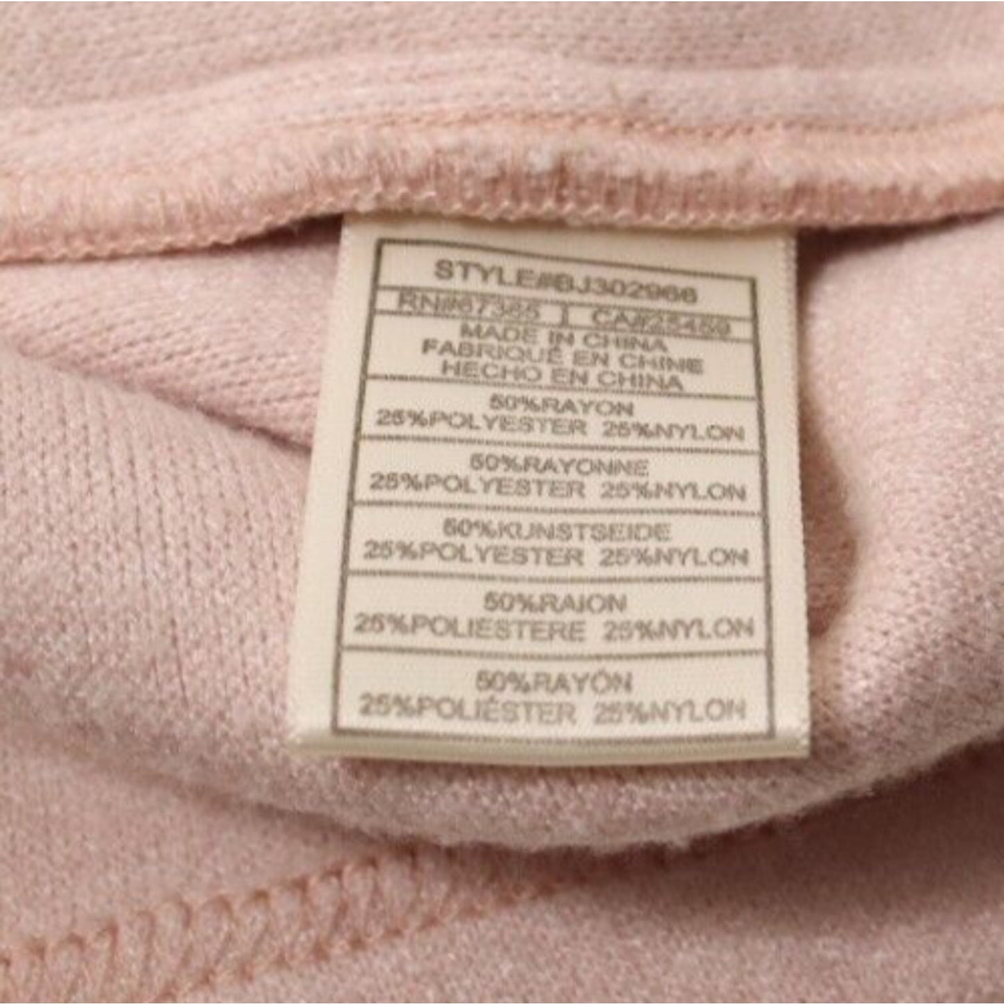 BB Dakota Pink Sweater Full Zip Pocket Size Small