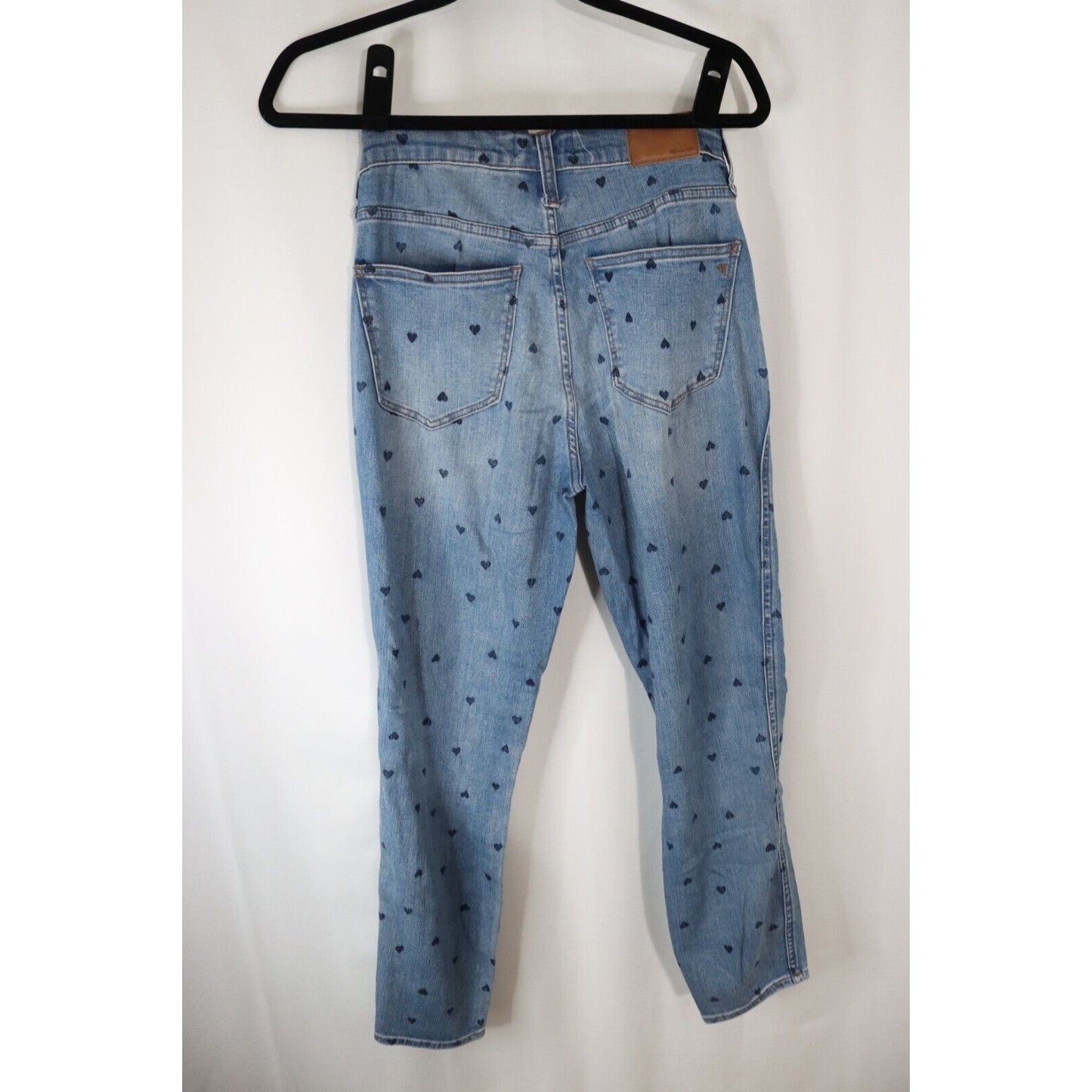 Madewell Heart Jeans 10" High Rise Skinny Size 26