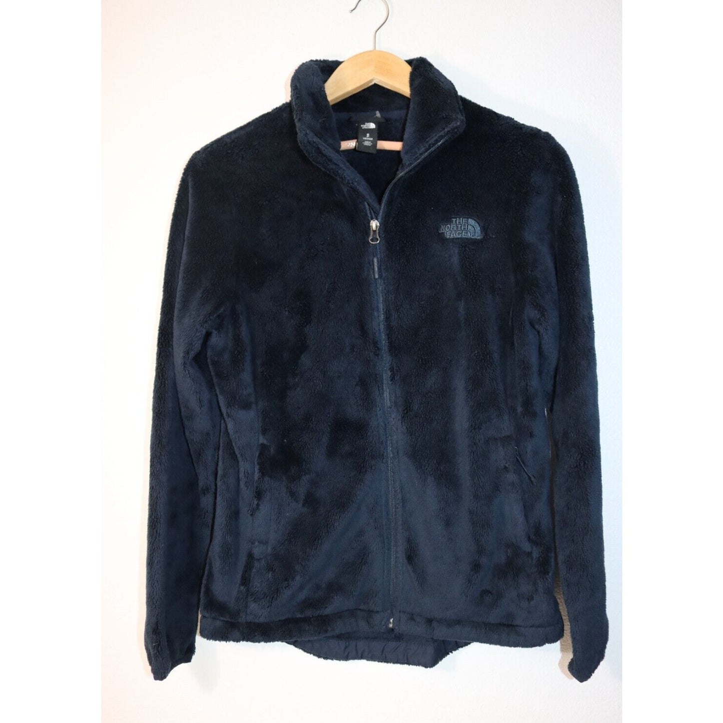 The North Face Blue Sweater Full Zip Size Small Polyester