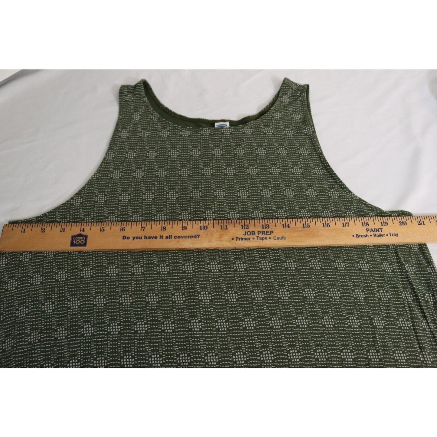 Old Navy XL Green Sleeveless Dress 36" Rayon Spandex