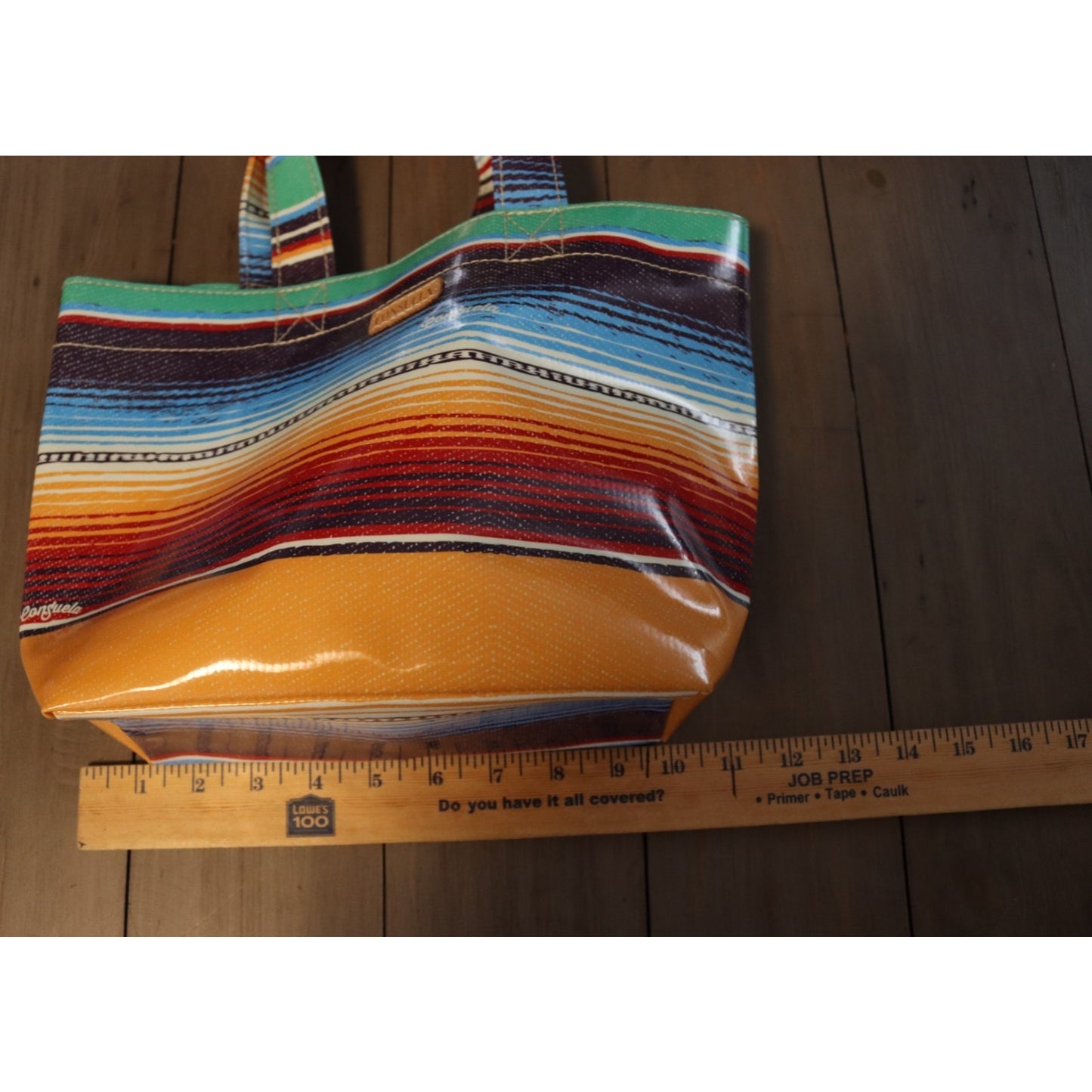 Consuela Small Stripe Tote Bag Double Handle