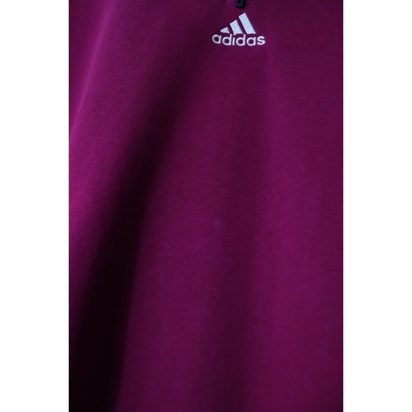 Adidas Sweater Purple Long Sleeve Oversize Size Small