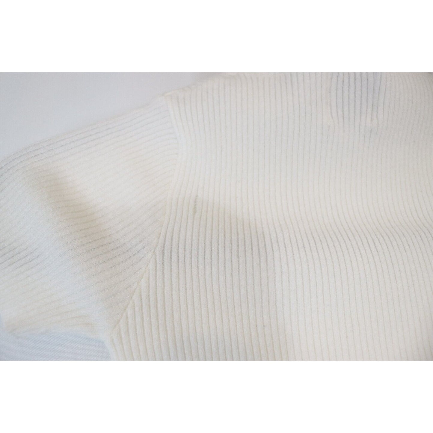 Princess Polly White Cropped Short Sleeve Top Size 4
