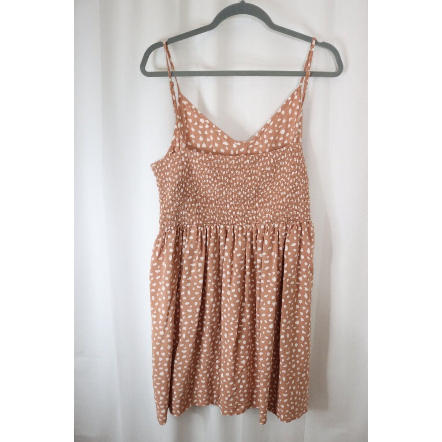 Aerie XXL Button Down Dress Smock Back Sleeveless 26" Short