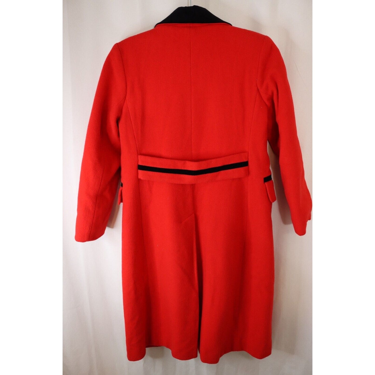 Vintage Rothschild Red Peacoat Jacket Size 10 Wool/Nylon (17)