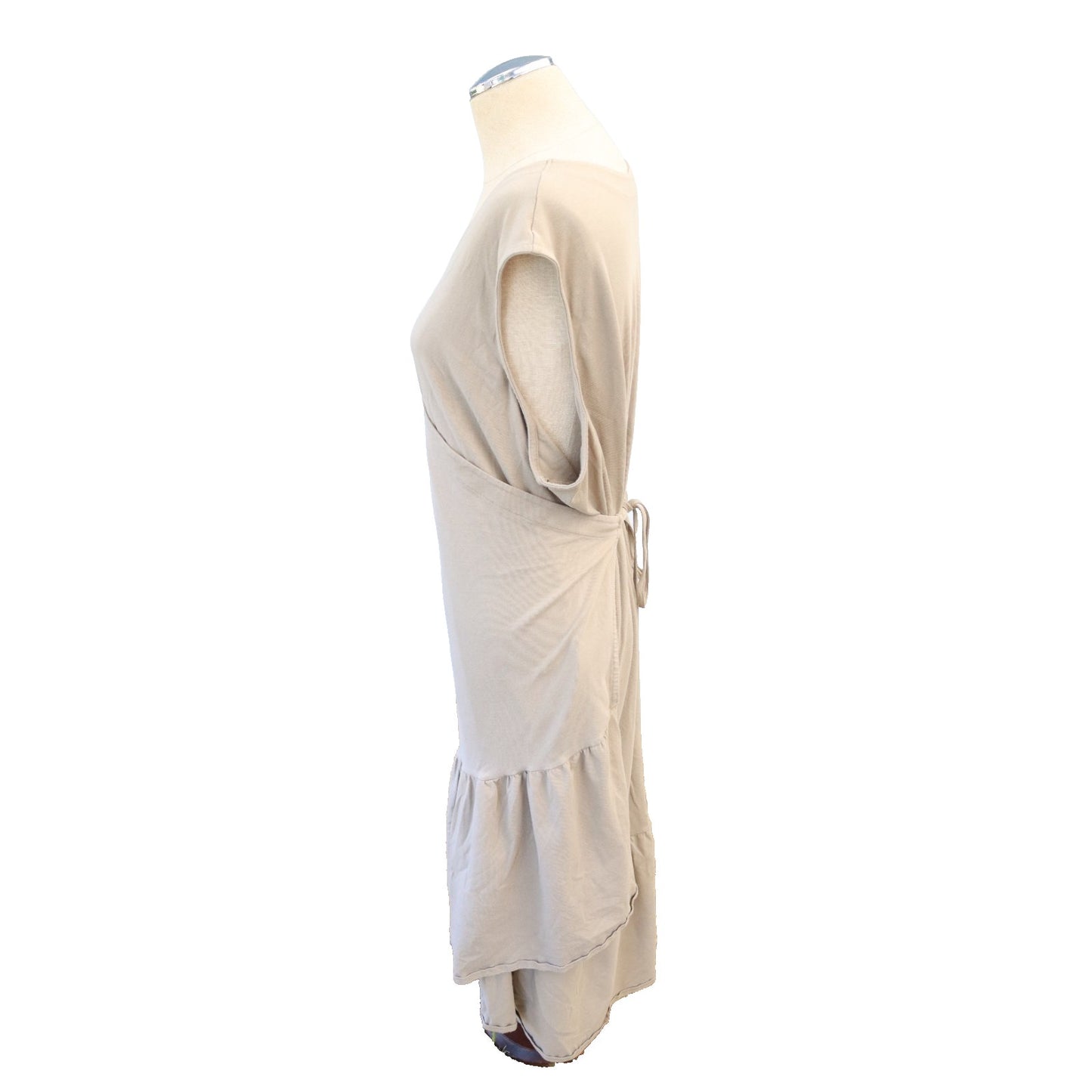 Universal Standard Wrapped Dress Beige Size XL(26/28) Pockets