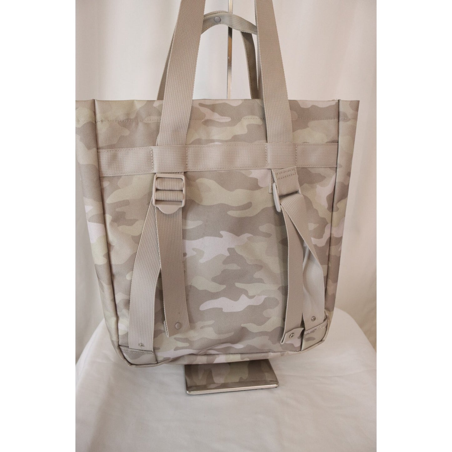 Victoria’s Secret Pink Convertible Camouflage Backpack Tote Bag