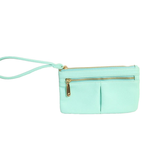 Charming Charlie Teal Wristlet Pockets