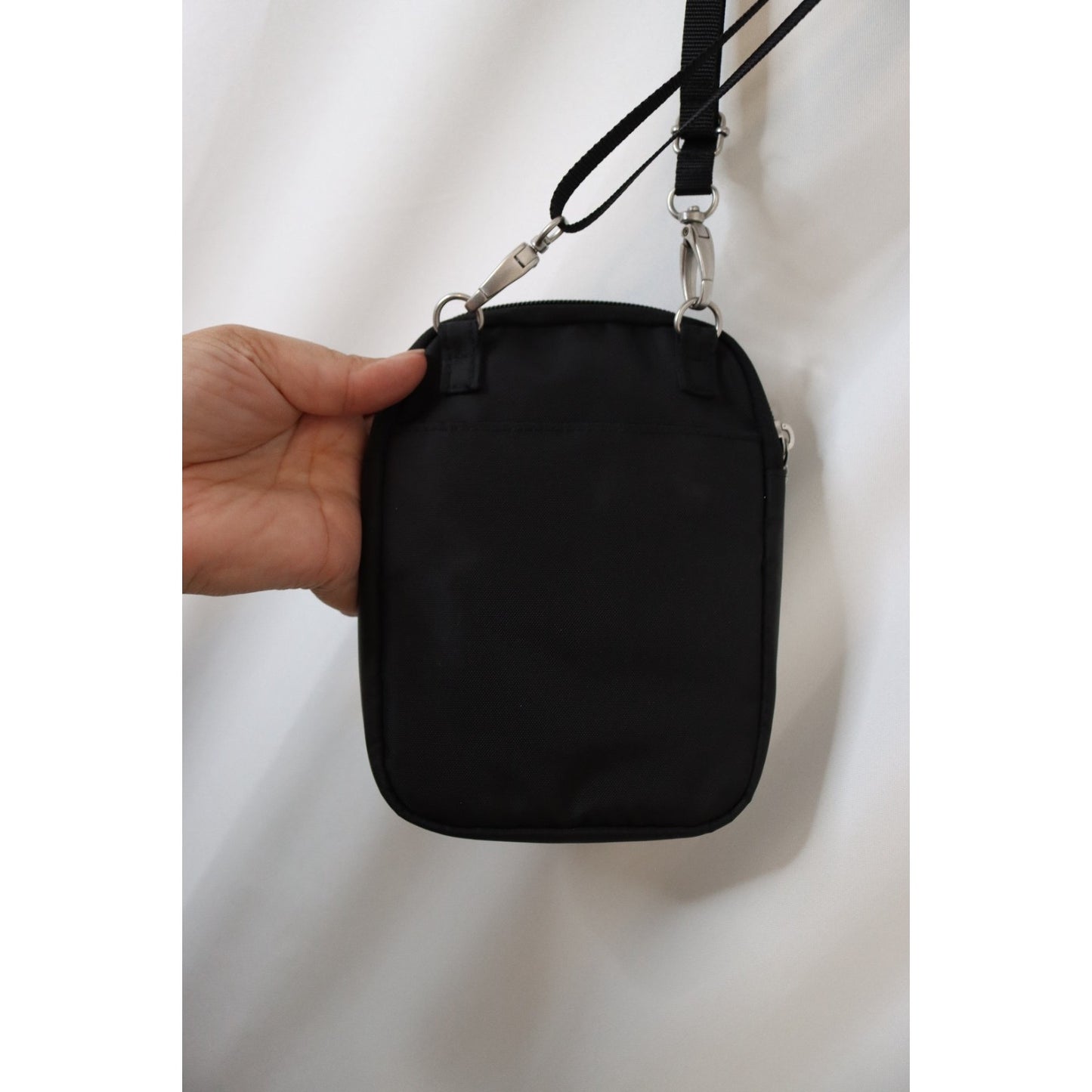Baggalini Black Small Crossbody Bag Adjustable Detachable