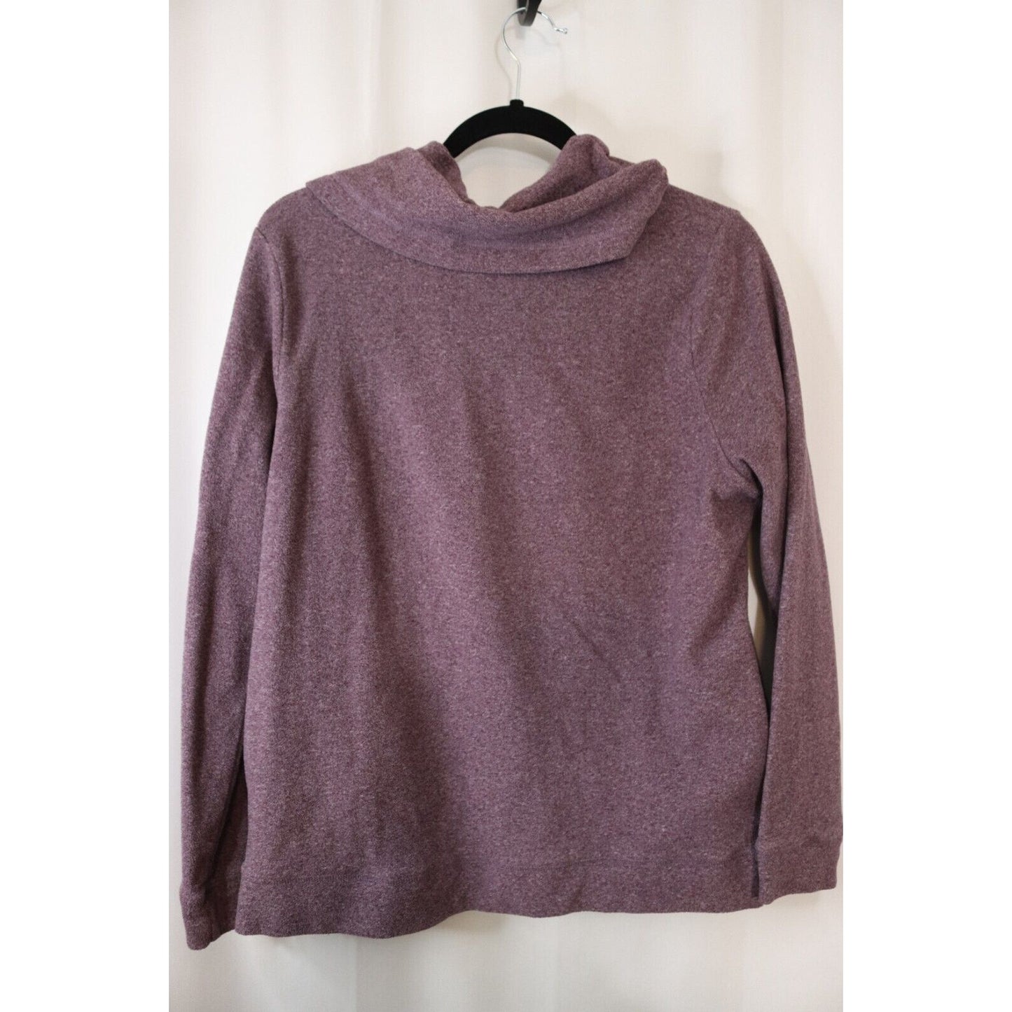 L.L. Bean Purple Sweater Long Sleeve Size Medium Regular No Drawstring