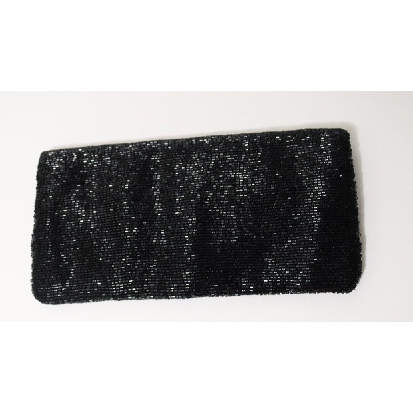 Loft Ann Taylor Black Beaded Clutch