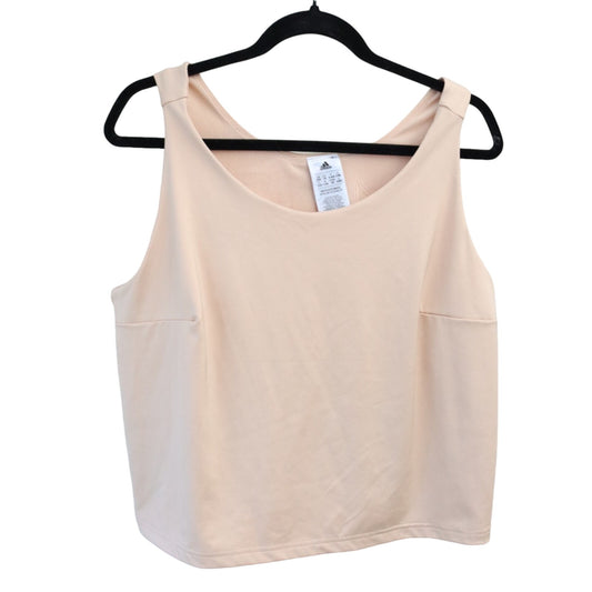 Adidas Activewear Beige Sports Bra Tank Top Size 1X