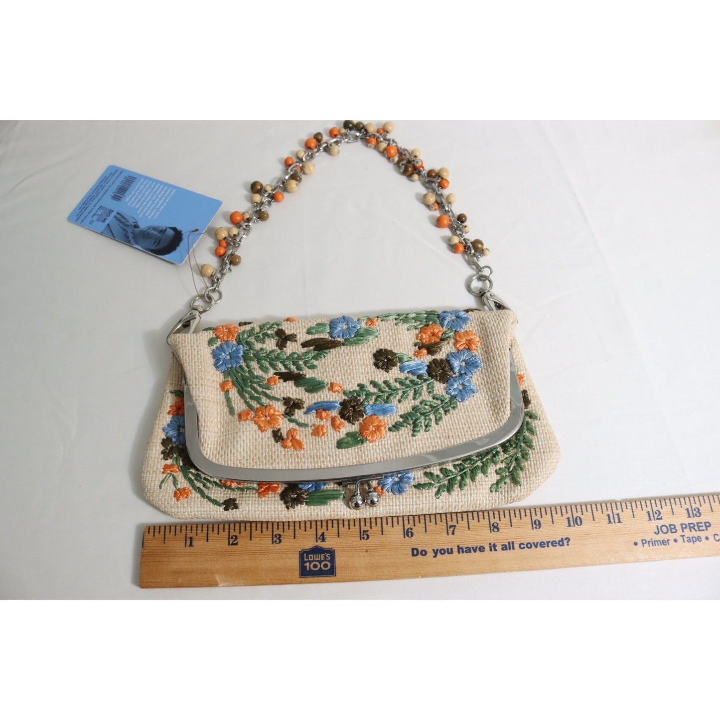 Rafe for Target Straw Embroidery Shoulder Bag