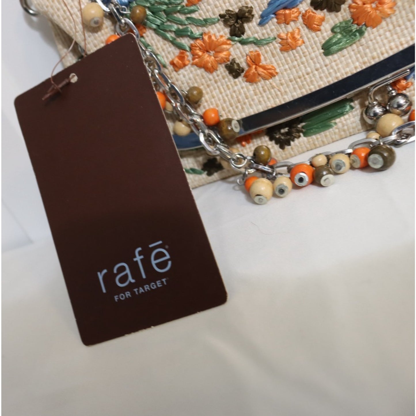 Rafe for Target Straw Embroidery Shoulder Bag