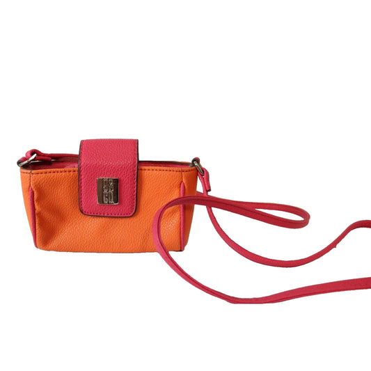 Nine & Co Y2K Mini Bag Crossbody Pink and Orange
